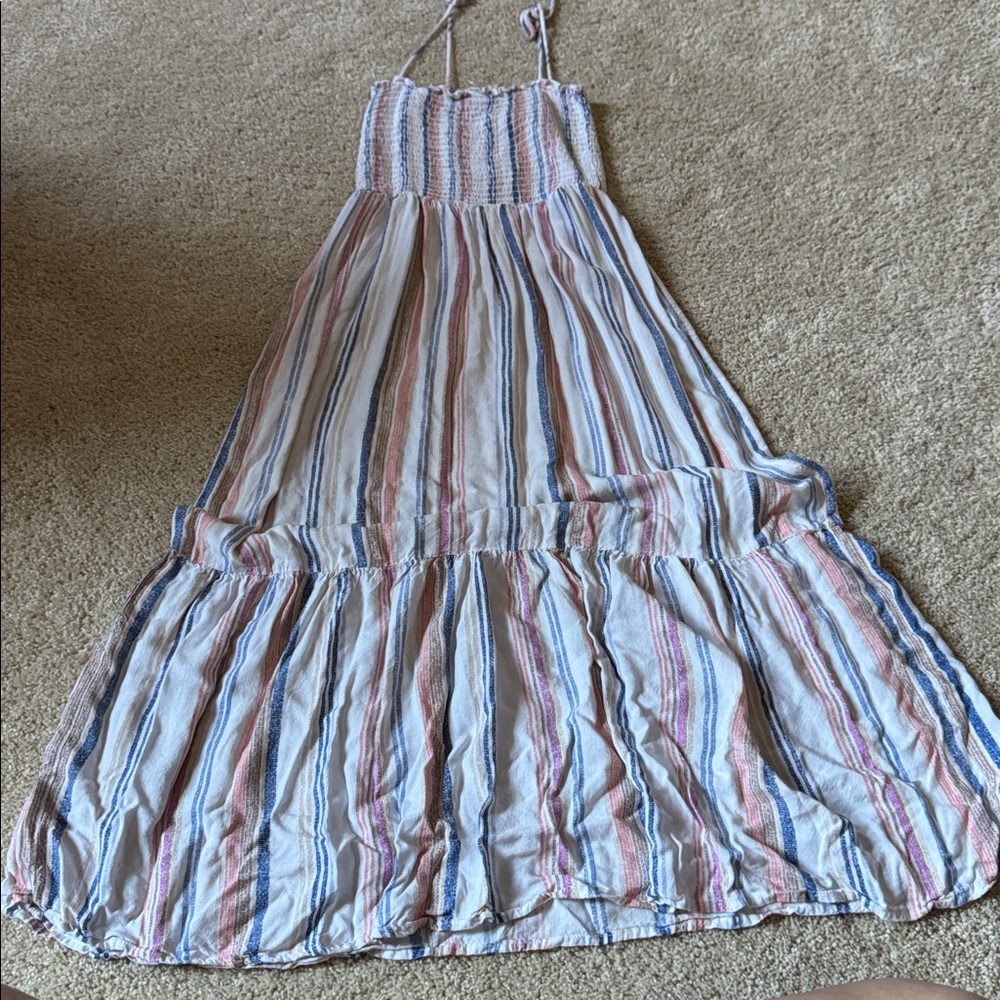 Striped Sleeveless Dress